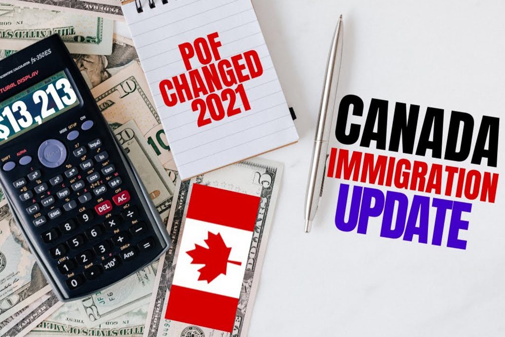 Updated proof of fund requirement for Canada Skilled Express Entry Immigration
